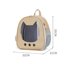 Foldable Cat Carrier Backpack Lightweight Breathable Pet