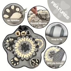 [Interactive Snuffle Mat] Durable Polyester Km-P