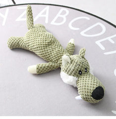 Plush Cartoon Puppy Dog Toy Pet Chew