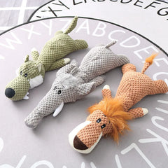 Plush Cartoon Puppy Dog Toy Pet Chew