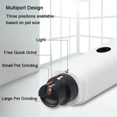 New Electric Dog Nail Clippers Rechargeable USB
