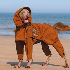 High-Quality Dog Pet Raincoat Snowsuit Waterproof Windproof