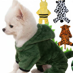 Winter Dog Warm Fleece Pet Hoodies