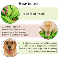 Pet Snuffle Mat For Dogs, Interactive Feed