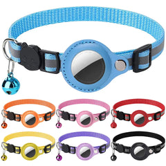 For Apple Airtag Pet Collar Reflective Kitten