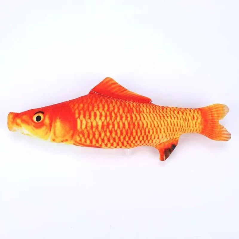 Cat Toys Fish Interactive Chew Simulation Pillow