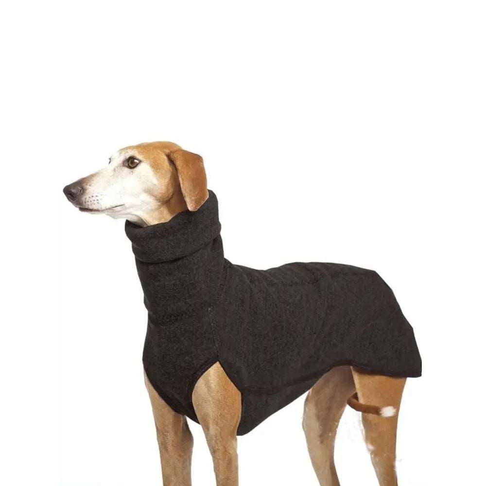 Greyhound Pitbull Winter Dog Coat High Collar