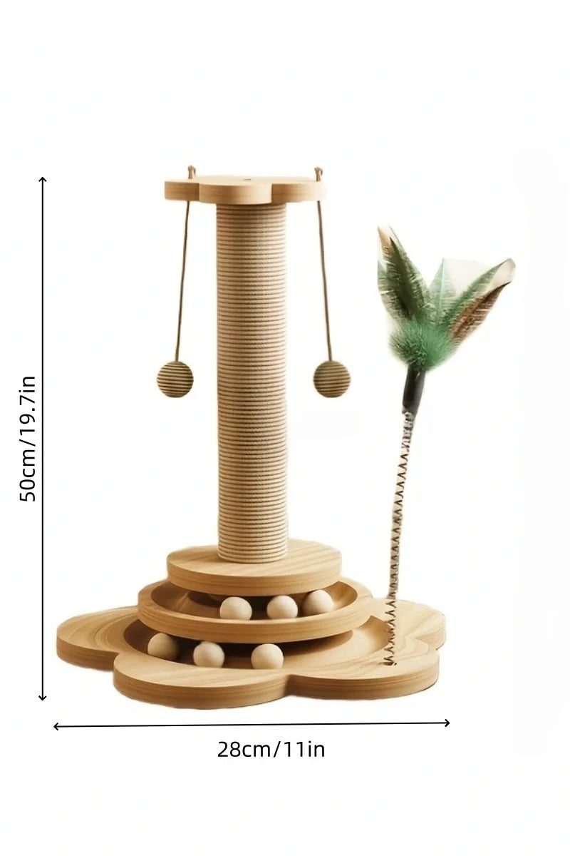 1Pcs High-Quality Cat Scratch Board Rotating Platform