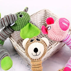 Indestructible Large Dog Sound Squeaky Toys Animals