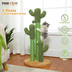 Cactus Cat Scratching Post For Indoor Tall