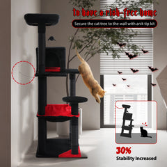 Gothic Cat Tree For Indoor Tall Tower