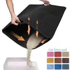Cat Litter Mat Eva Double Layer Basin