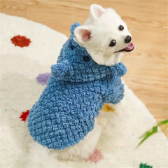 Pcs Cozy Shark Plush Pet Hoodie Thick