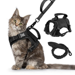 Tactical Cat Harness With Leash Set Puppy