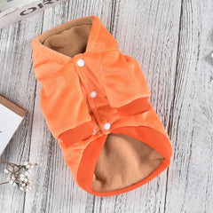 Orange Pet Apparel For Small Medium Large