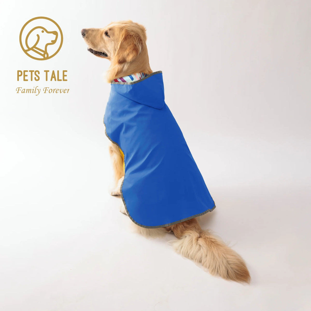 Keep Your Pup Dry Stylish: Double-Layer Yellow