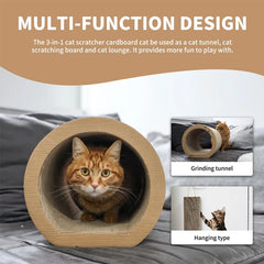 Cat Scratching Board In Cardboard Reversible Supplement