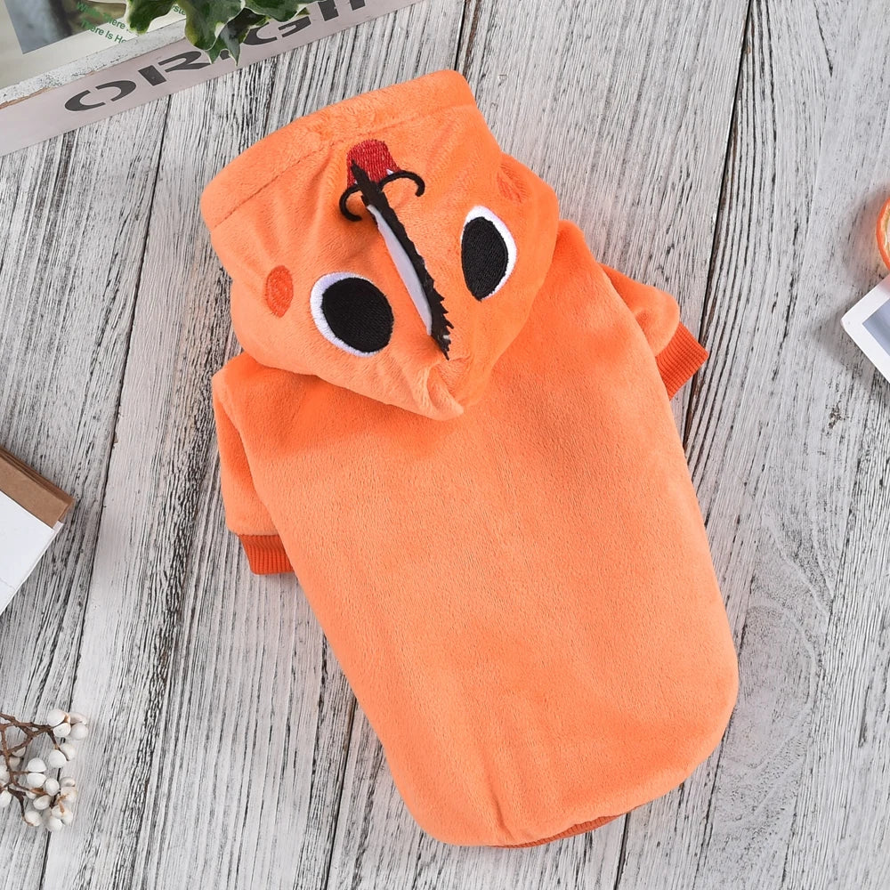 Orange Pet Apparel For Small Medium Large