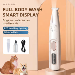 Portable Dog Paw Trimmer With LED Light