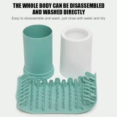 Dog Paw Cleaner Cup Soft Silicone Combs