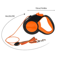 8M Retractable Dog Lead Heavy Duty Pet