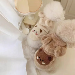 Winter Dog For Small Medium Hoodies Cute