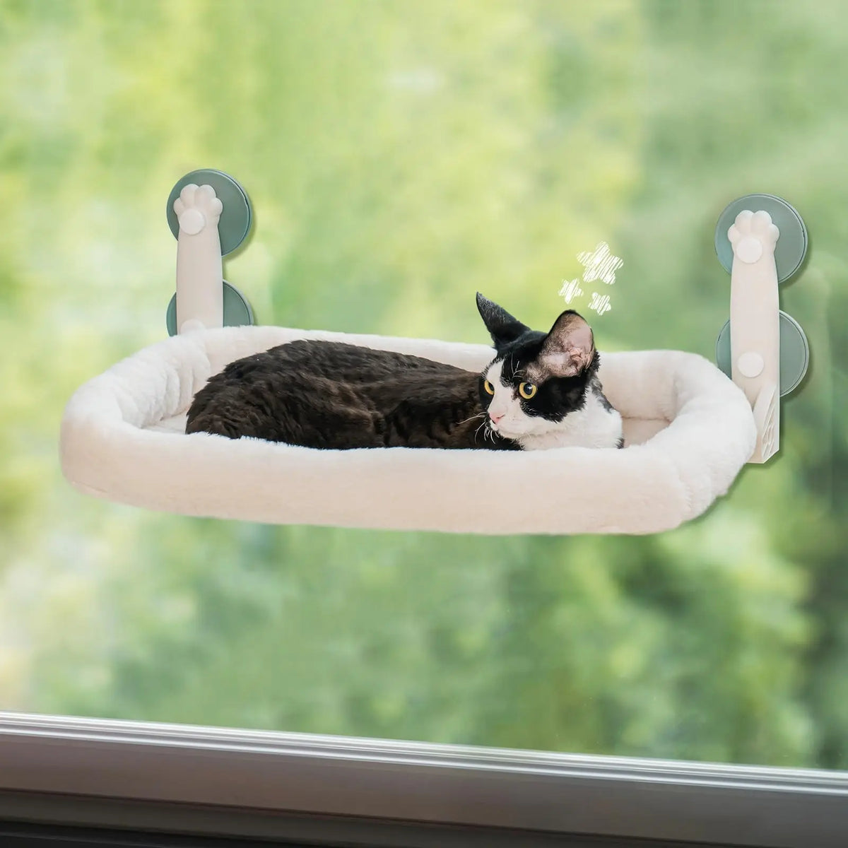 Mewoofun Cat Window Hammock Bed For Indoor