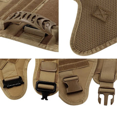 Military Large Dog Harness Pet German Shepherd