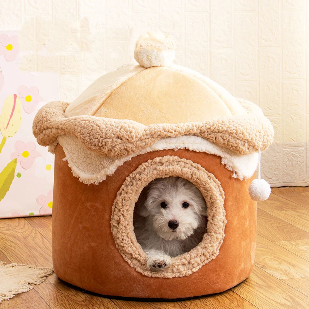 Pet Tent Cave Bed For Cats Small