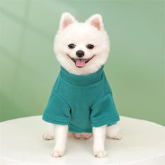 Warm Pet Dog Hoodies Coat Winter Fleece