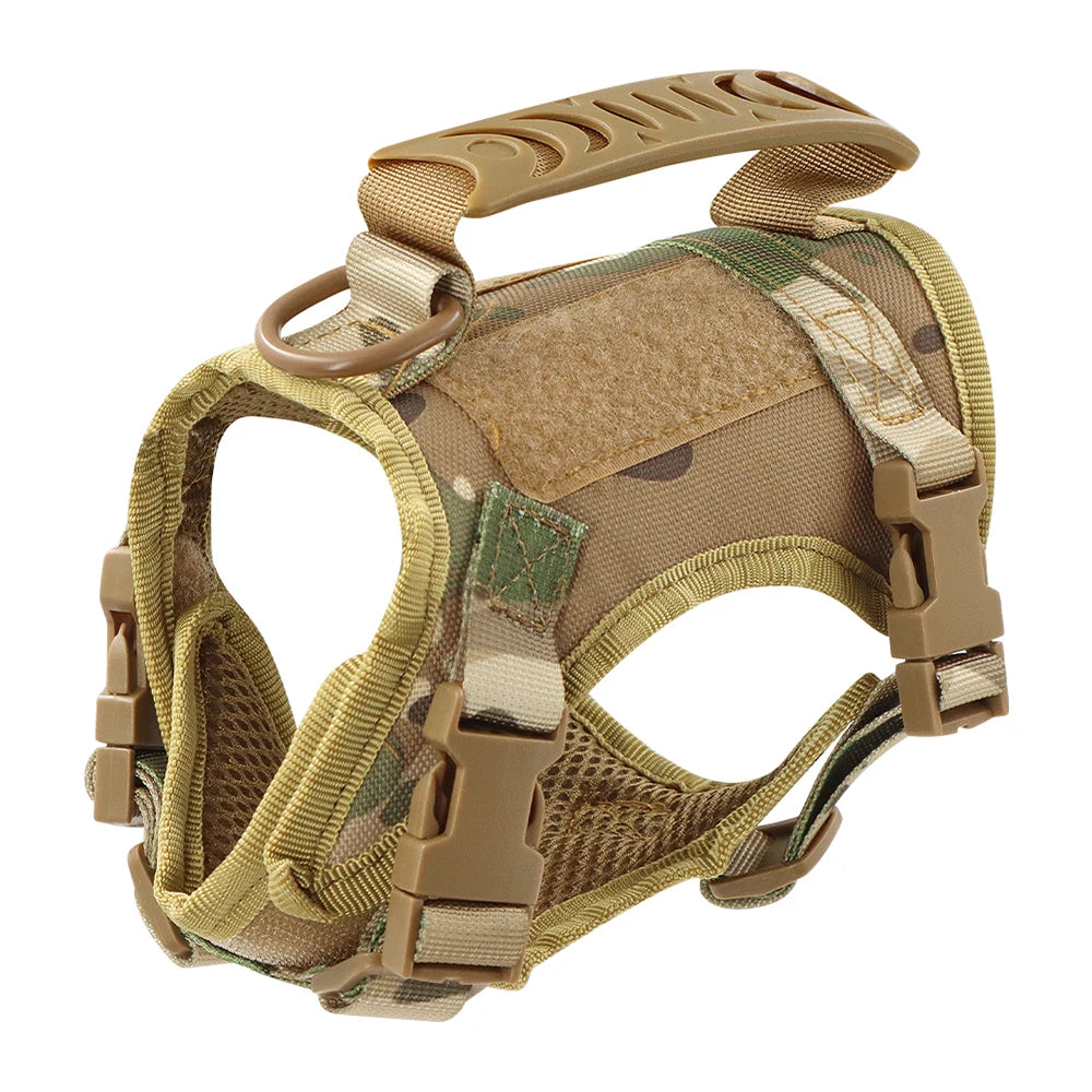 Tactical Cat Harness Adjustable Puppy Vest