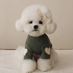 Love Winter Warm Pet Dog Base Shirt