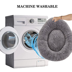 Dog Beds For Large Calming Donut Round