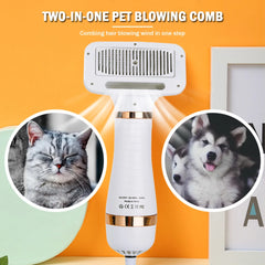 In Dog Hair Dryer Comb Portable Pet