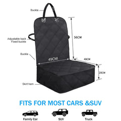Dog Car Front Seat Cover Waterproof Non-Slip