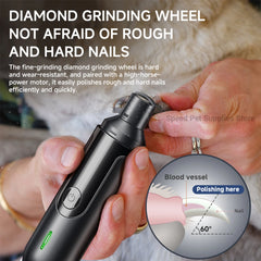 New Electric Pet Nail Grinder Cat