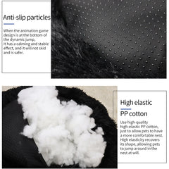Super Soft Pet Cat Bed Plush Full