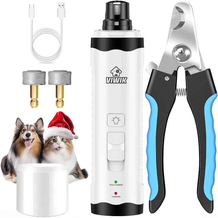 Electric 2Speed Dog Nail Grinder With Dual