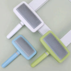 2Pcs Dog Brush Pet Hair Remover Massage