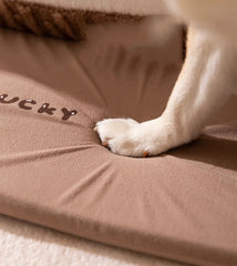 Winter Dog Kennel Warm House Mat Detachable