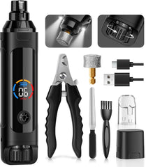 Quiet Electric Dog Nail Grinder, 6-Speed Rechargeable