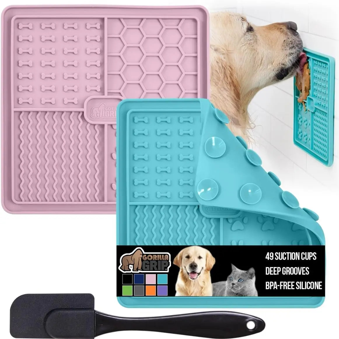 Bpa-Free Silicone Lick Mat For Dogs