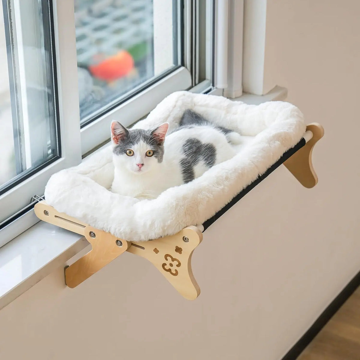 Mewoofun Cat Window Perch Hammock Seat