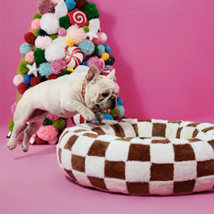 Shown On Tv Donut Medium Dog Bed