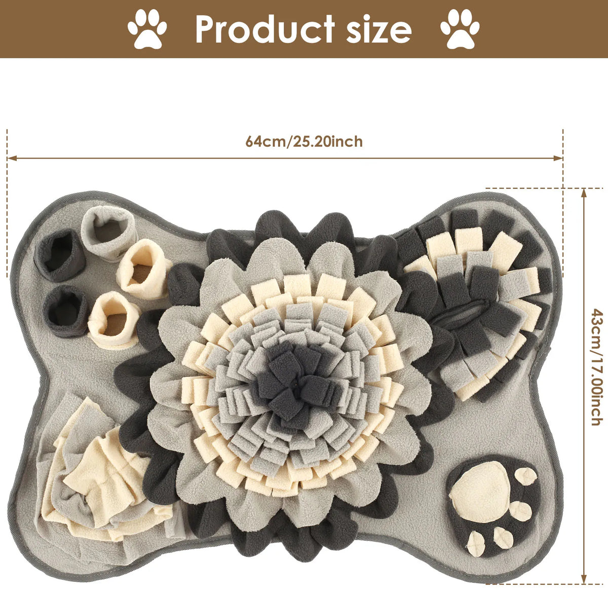 Pet Snuffle Mat Anti Slip Dogs Sniff