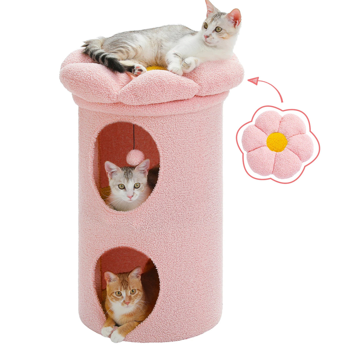 2-Storey Cat Beds For Indoor Large House