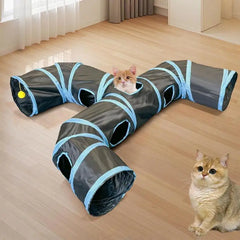 Cat Toy Tunnel Indoor Hide Interactive Play