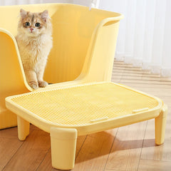 Hoopet Cats Litter Mat Anti-Splashing Double Layer