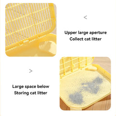 Hoopet Cats Litter Mat Anti-Splashing Double Layer
