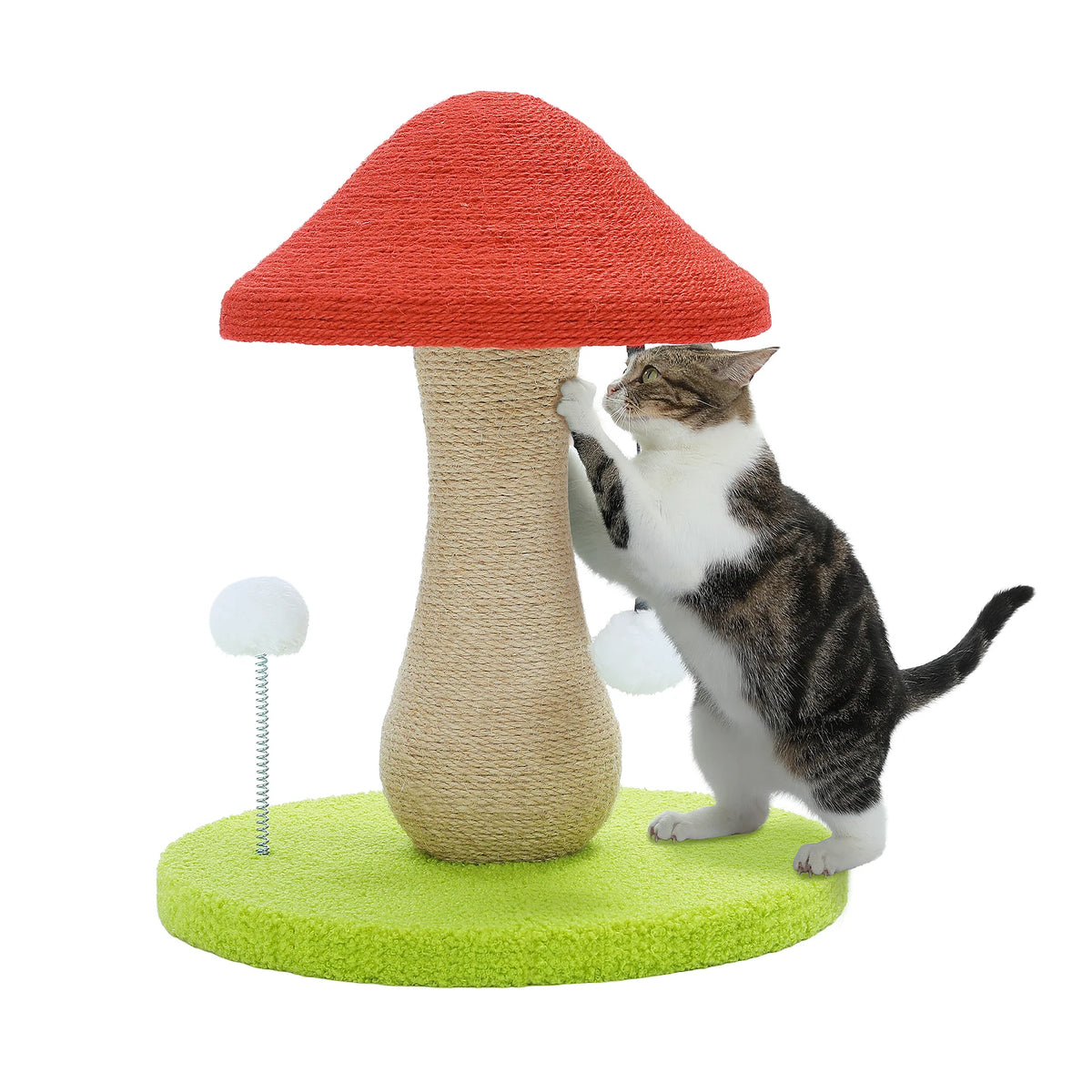 Mushroom Cat Scratching Post, Scratcher Cute